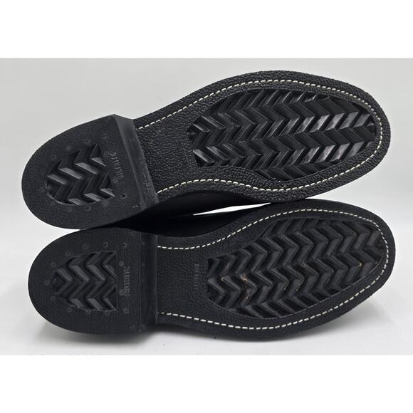 Addison Flyers Military Combat Boots Black Leather Made in USA Men's 9.5 E - Picture 4 of 8